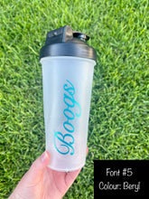 Load image into Gallery viewer, Personalised Protein Shaker