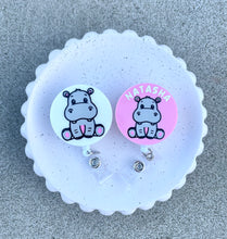 Load image into Gallery viewer, Hippo Badge Reel