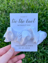 Load image into Gallery viewer, Scrunchie holder - bridesmaid and hens gifts