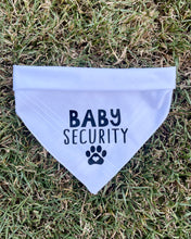 Load image into Gallery viewer, Dog bandana - baby announcement