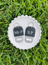Load image into Gallery viewer, PU leather bottle opener keyring