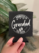 Load image into Gallery viewer, Promoted to - baby announcement stubby holder