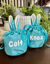 Load image into Gallery viewer, Velvet Easter Bunny Bag