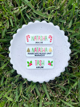 Load image into Gallery viewer, Christmas Acrylic Name Badge