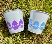 Load image into Gallery viewer, Easter Bucket - Easter Egg Design