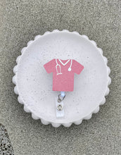 Load image into Gallery viewer, Scrub Top Badge Reel