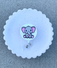 Load image into Gallery viewer, Elephant Badge Reel