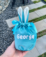 Load image into Gallery viewer, Velvet Easter Bunny Bag