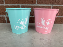 Load image into Gallery viewer, Easter Bucket - Bunny Ear Design
