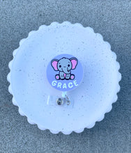 Load image into Gallery viewer, Elephant Badge Reel