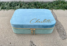 Load image into Gallery viewer, Velvet Jewellery Box