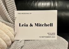 Load image into Gallery viewer, Wedding Guest Book - Simple Design