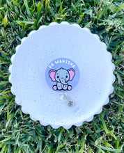 Load image into Gallery viewer, Elephant Badge Reel