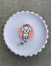 Load image into Gallery viewer, Dog Badge Reel - Bischon