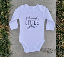 Load image into Gallery viewer, Mummy's little Man 🩵 Baby Onesie