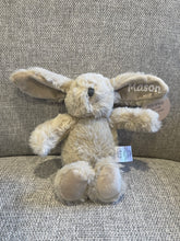 Load image into Gallery viewer, Personalised plush bunny teddy