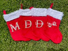 Load image into Gallery viewer, Personalised Christmas Stocking