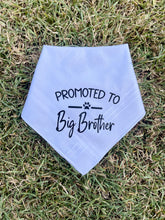 Load image into Gallery viewer, Dog bandana - baby announcement