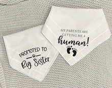 Load image into Gallery viewer, Dog bandana - baby announcement