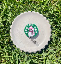 Load image into Gallery viewer, Christmas badge reel - Snowman