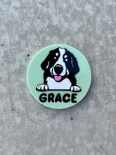 Load image into Gallery viewer, Dog Badge Reel - Burnese Mountain Dog