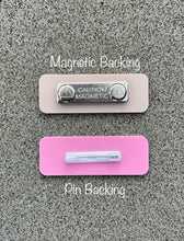 Load image into Gallery viewer, Christmas Acrylic Name Badge