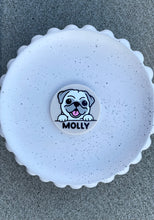 Load image into Gallery viewer, Dog Badge Reel - Pug