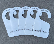 Load image into Gallery viewer, Nursery Wardrobe Hanger Set