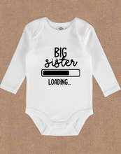 Load image into Gallery viewer, Big brother / sister loading baby onesie