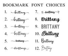 Load image into Gallery viewer, Personalised Bookmark