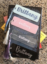 Load image into Gallery viewer, Personalised Bookmark