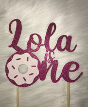 Load image into Gallery viewer, One Donut Cake Topper