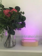 Load image into Gallery viewer, Night light wooden base