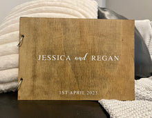 Load image into Gallery viewer, Wedding Guest Book - Minimalist Design