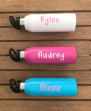 Load image into Gallery viewer, Personalised Stainless Steel Bottle