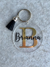 Load image into Gallery viewer, Acrylic Circle Keyring