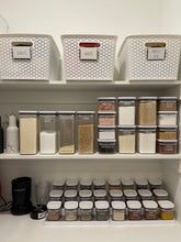 Load image into Gallery viewer, Metal Clip Basket Labels