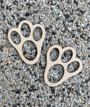 Load image into Gallery viewer, Easter bunny footstep stencil