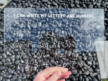 Load image into Gallery viewer, Trace and Wipe Alphabet and Numbers Board