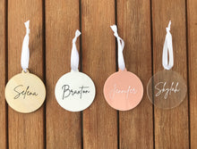 Load image into Gallery viewer, Acrylic Christmas Baubles