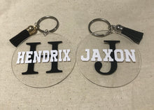 Load image into Gallery viewer, Acrylic Circle Keyring