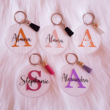 Load image into Gallery viewer, Acrylic Circle Keyring