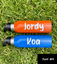 Load image into Gallery viewer, Personalised Stainless Steel Bottle
