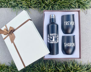 Happy Campers - bottle and tumbler sets!