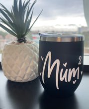 Load image into Gallery viewer, Mum of two / Mum of three Personalised Insulated Tumbler
