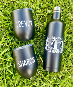 Happy Campers - bottle and tumbler sets!