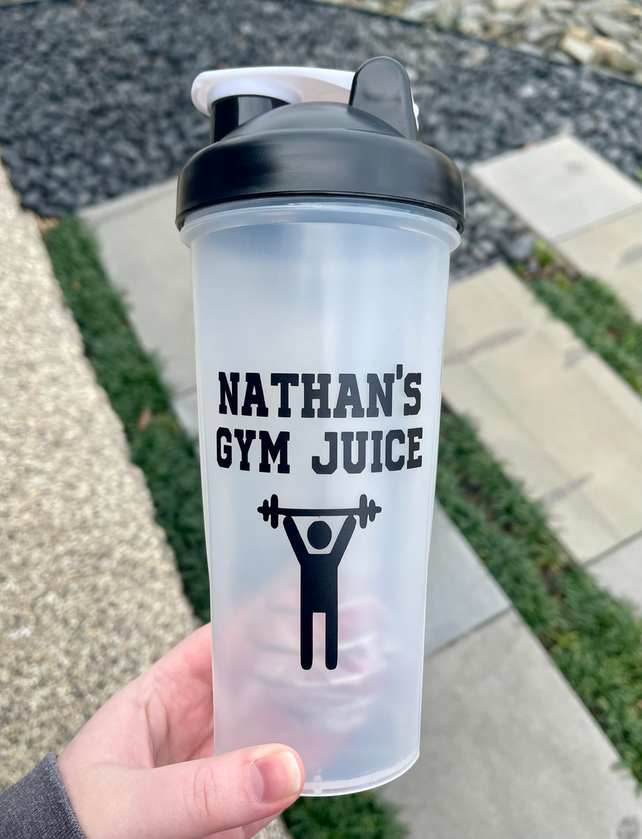 Personalised Protein Shaker – Tash's Creations Personalised Gifts