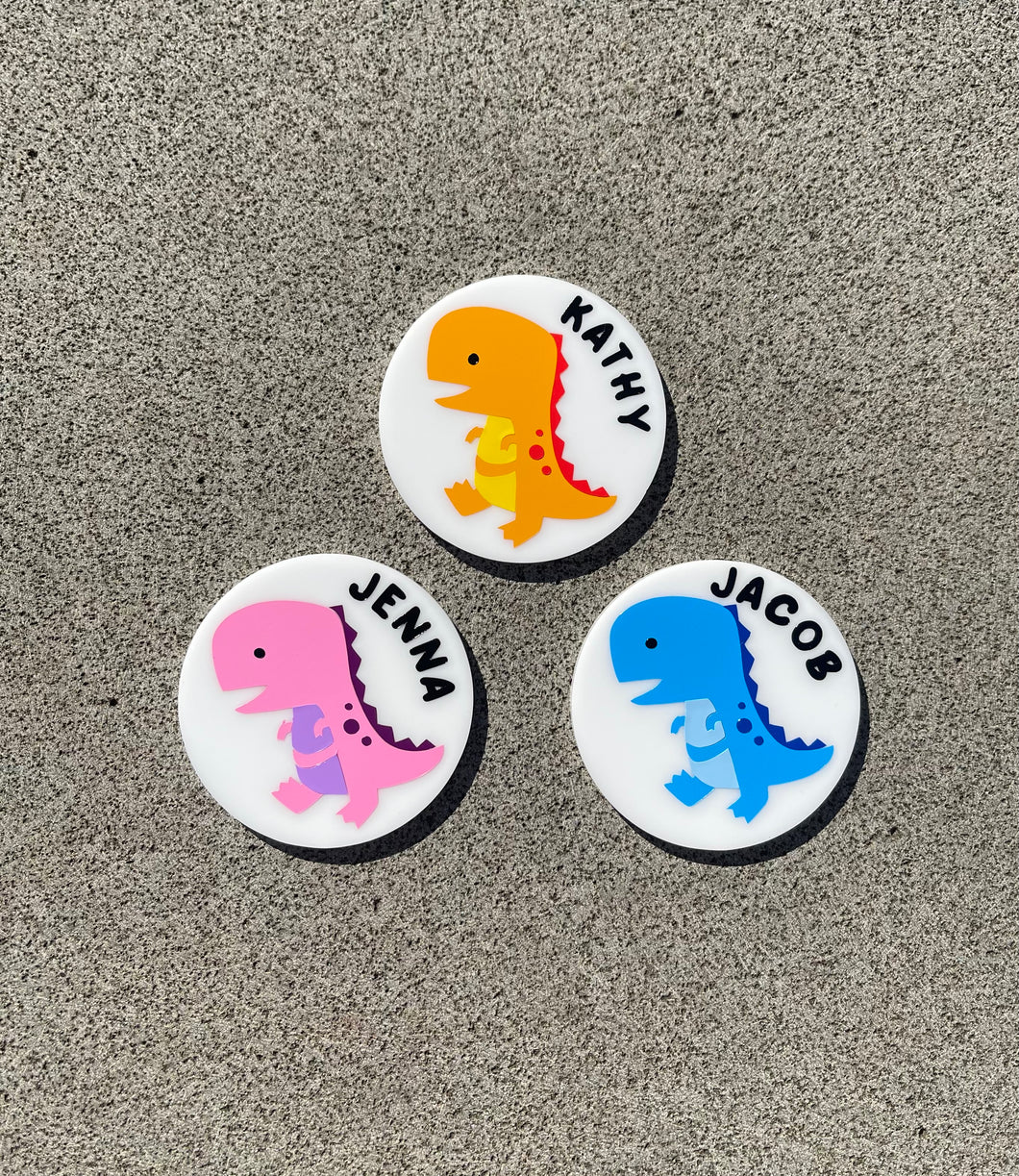 Dino Badge Reel