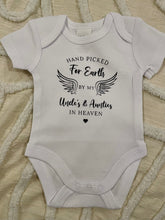 Load image into Gallery viewer, Hand picked for Earth baby onesie
