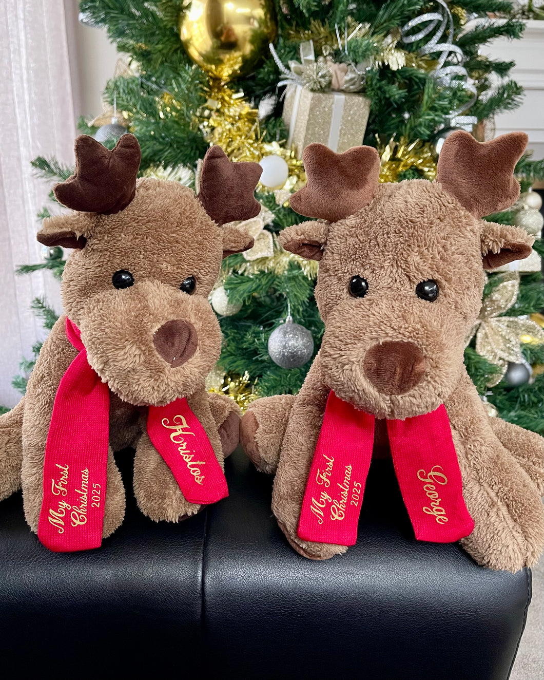 First Christmas plush Reindeer
